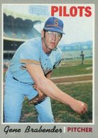 1970 Topps #289 Gene Brabender Baseball Card