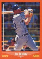 1988 Score Traded #95T Jay Buhner Glossy Baseball Card