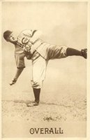 1910 Sepia Postcards # Orval Overall Baseball Card