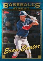 2024 Topps Finest What If 1993 Finest Prototypes #93-21 Evan Carter Baseball Card