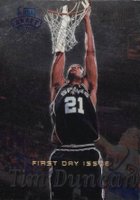 1997 Stadium Club 1st Day Issue  #201 Tim Duncan Basketball Card