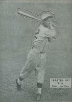 1934 Batter Up #70 Tony Piet Baseball Card
