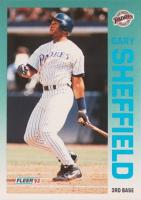 1992 Fleer Update #U-125 Gary Sheffield Baseball Card