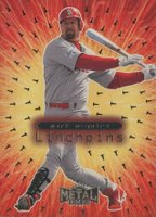 1999 Metal Universe Linchpins #2 Mark McGwire Baseball Card