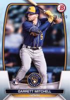 2023 Bowman #41 Garret Mitchell Sky Blue Baseball Card