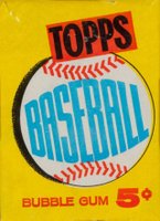 1960 Topps #WP Wax Pack 5 Cents Baseball Card