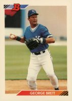 1992 Bowman #500 George Brett Baseball Card