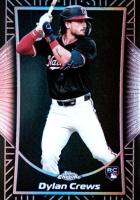 2025 Topps Chrome Shadow Etch #SE14 Dylan Crews Baseball Card