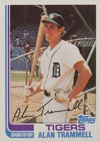 1982 Topps #475 Alan Trammell Baseball Card