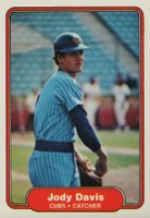 1982 Fleer #592 Jody Davis Baseball Card