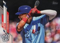 2020 Topps #224 Juan Soto SP-Expos Uniform Baseball Card