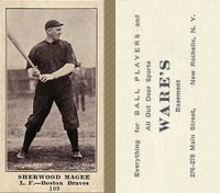 1916 Wares #109 Sherwood Magee Baseball Card