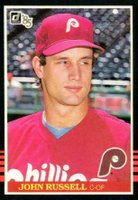 1985 Donruss #648 John Russell Baseball Card