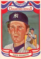1984 Donruss #10 Dave Righetti Diamond Kings-Steele Baseball Card