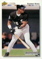 1992 Upper Deck #438 Sammy Sosa Gold Hologram Baseball Card