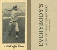 1916 Everybody's #99 John Lavan Baseball Card