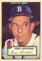 1952 Topps #252 Vern Bickford Baseball Card