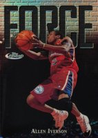 1997 Finest #143 Allen Iverson Refractor Basketball Card