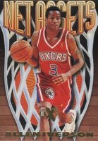 1996 Skybox E-X2000 Net Assets #7 Allen Iverson Basketball Card