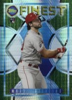 2022 Topps Finest Flashbacks #83 Matt Vierling Prism Refractor Baseball Card