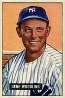 1951 Bowman #219 Gene Woodling Baseball Card