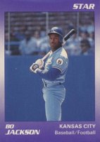 1990 Star Bo Jackson #8 Bo Jackson Baseball/Football Baseball Card