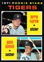 1971 Topps #39 Rookie Stars Tigers Baseball Card