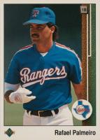 1989 Upper Deck #772 Rafael Palmeiro Baseball Card