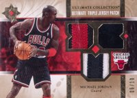 2006 Ultimate Collection Ultimate Triple Jersey #UJ-MJ Michael Jordan Basketball Card