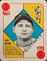 1951 Topps Red Backs #8 Early Wynn Baseball Card