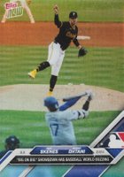 2024 Topps Now #264SP Paul Skenes/Shohei Ohtani Skenes K Baseball Card