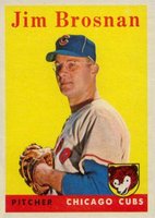 1958 Topps #342 Jim Brosnan Baseball Card