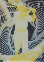 2016 Topps High Tek #HT-JR Jackie Robinson Printing Proof Yellow 1/1 Baseball Card