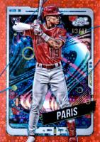 2024 Topps Chrome Cosmic #159 Kyren Paris Lunar Eclipse Refractor Baseball Card