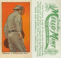1910 Mello-Mint # George Gibson Baseball Card
