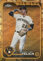 2024 Topps Gilded Collection #114 Christian Yelich Baseball Card