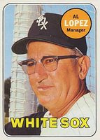 1969 Topps #527 Al Lopez Baseball Card