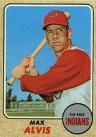 1968 Topps #340 Max Alvis Baseball Card