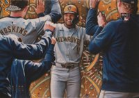 2024 Topps Chrome Update Celebracion #19 Jackson Chourio Gold Refractor Baseball Card