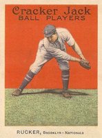 1914 Cracker Jack #51 Nap Rucker Baseball Card