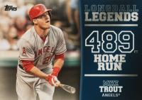 2018 Topps Longball Legends #LL-21 Mike Trout Baseball Card
