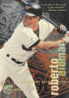 1996 Circa # Roberto Alomar Rave Baseball Card