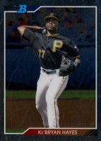 2020 Bowman Heritage Chrome Prospects #KH KE'Bryan Hayes Baseball Card
