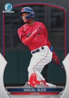 2023 Bowman Chrome Prospects #BCP106 Miguel Bleis Baseball Card