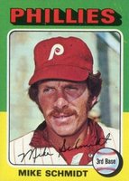 1975 Topps Mini #70 Mike Schmidt Baseball Card