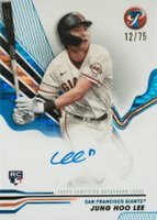 2024 Topps Pristine Pristine Autographs #PAJHL Jung Hoo Lee Blue Pristine Baseball Card