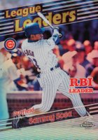 1999 Topps Chrome #225 Sammy Sosa Refractor Baseball Card