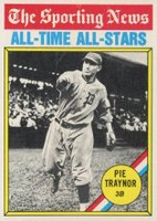 1976 Topps #343 Pie Traynor All Time All-Star Baseball Card