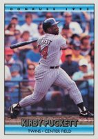 1992 Donruss #617 Kirby Puckett Baseball Card