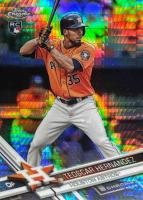 2017 Topps Chrome #116 Teoscar Hernandez Prism Refractor Baseball Card
